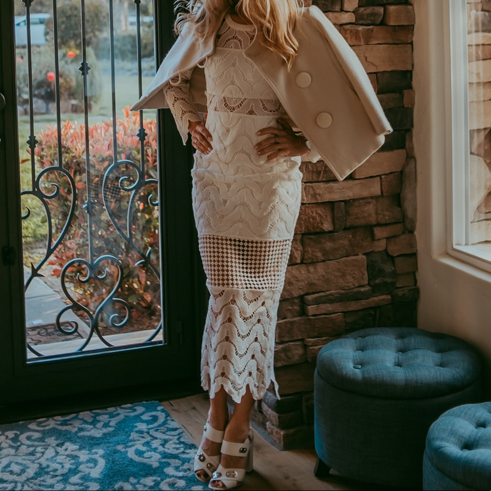 White Long Dress